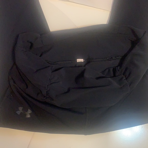 UNDER ARMOUR YOGA PANTS SZ extra SMALL, BLACK - Picture 8 of 10